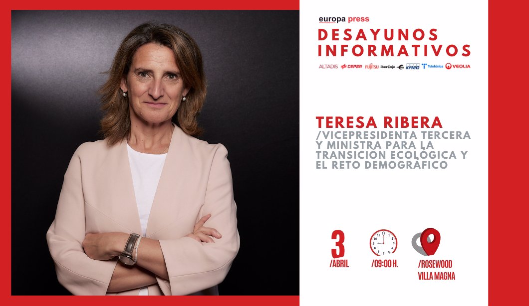 Cartel Teresa Ribera